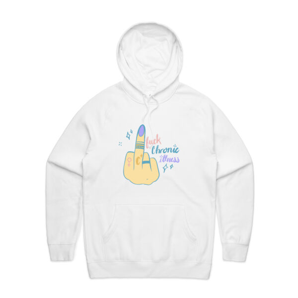 Mens Ringer Tee F Chronic Illness - Mens Supply Hood Thumbnail